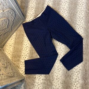 Navy tailored dress pants size 10 dark feminine business casual academia work